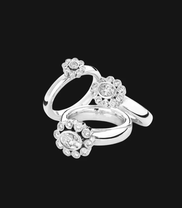 Alexandria ringe, mini, midi, mellem og stor*P. Hertz Best