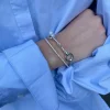 Bidsel armbånd, sølv*P. Hertz Discount