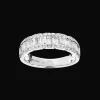 Diamantring med baguetteslebne diamanter*P. Hertz Sale