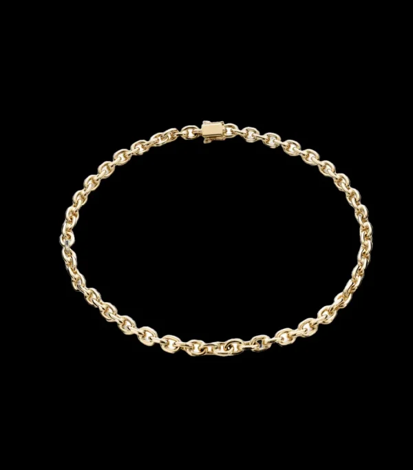 Guld collier*P. Hertz New