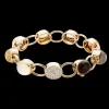 Harlekin Golden armbånd med ovale led*P. Hertz Discount