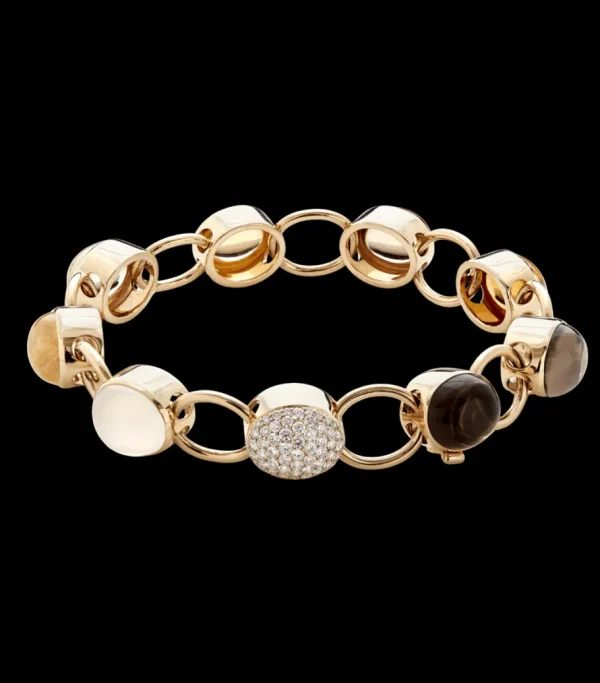 Harlekin Golden armbånd med ovale led*P. Hertz Discount
