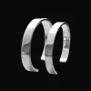 Massivt Strata armbånd*P. Hertz Outlet