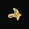 Plissé guldring*P. Hertz Online