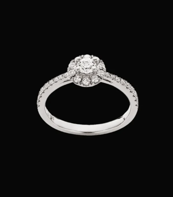 Ring med rund roset*P. Hertz Clearance
