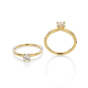 Solitaire ring*P. Hertz Hot