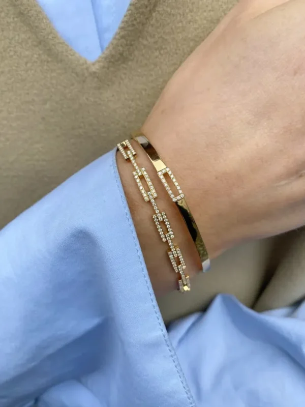 Strata Pavé armring*P. Hertz Sale