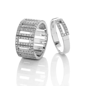 Strata Pavé ring*P. Hertz Online