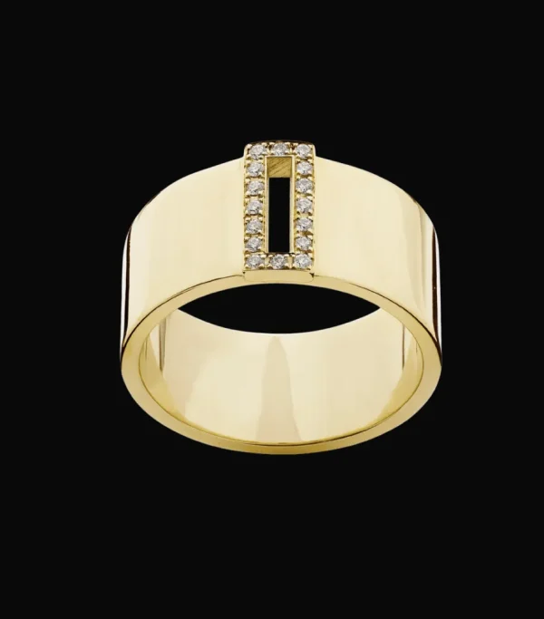 Strata Pavé ring, bred*P. Hertz Discount